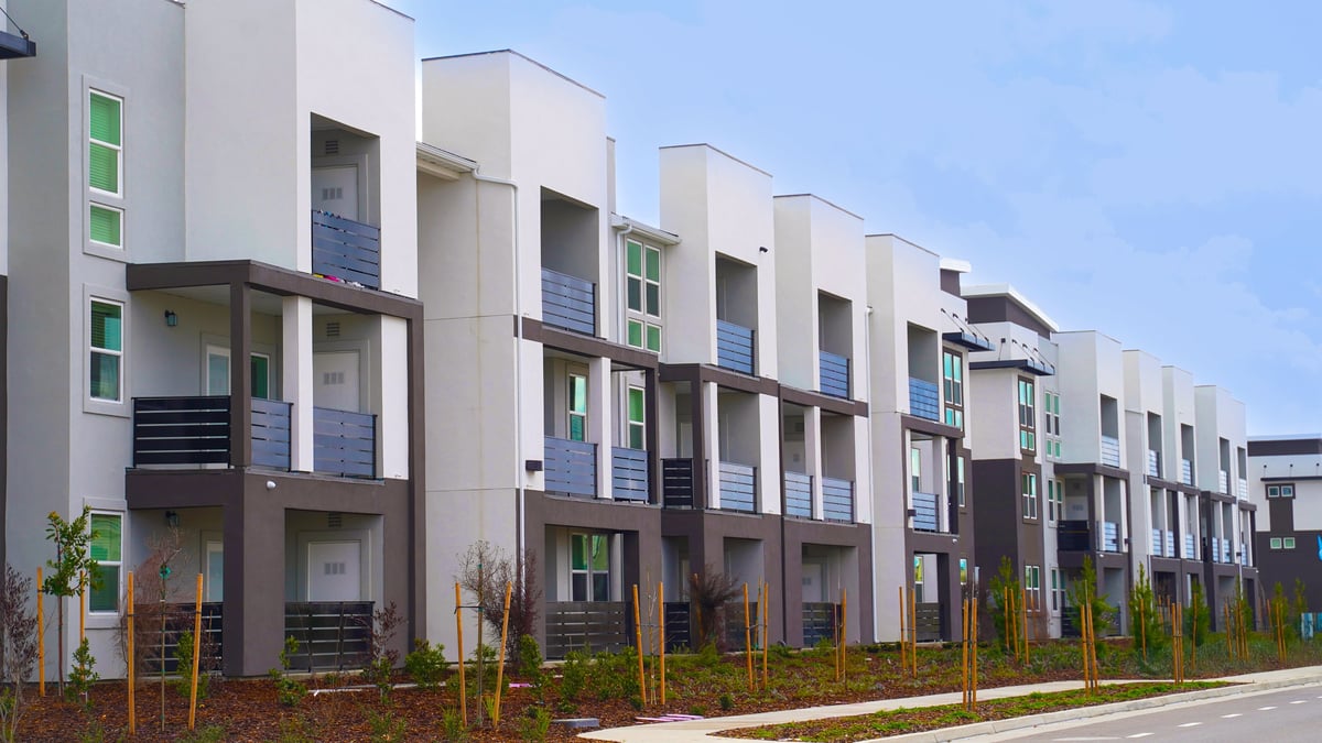 New apartment housing designed to address the housing shortage in the state